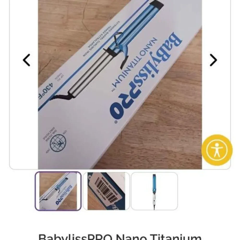 BabylissPRO Nano Titanium Professional Curling Iron